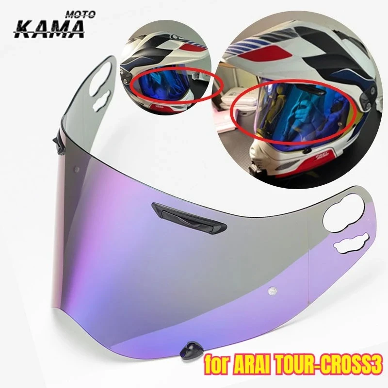 Motorcycle Helmet Visor for ARAI TOUR-CROSS3 Anti-UV Dustproof Helmet Lens Helmet Accessories Viseira Capcete
Motorcycle Helmet Visor for ARAI TOUR-CROSS3 Anti-UV Dustproof Helmet Lens Helmet Accessories Viseira Capcete
