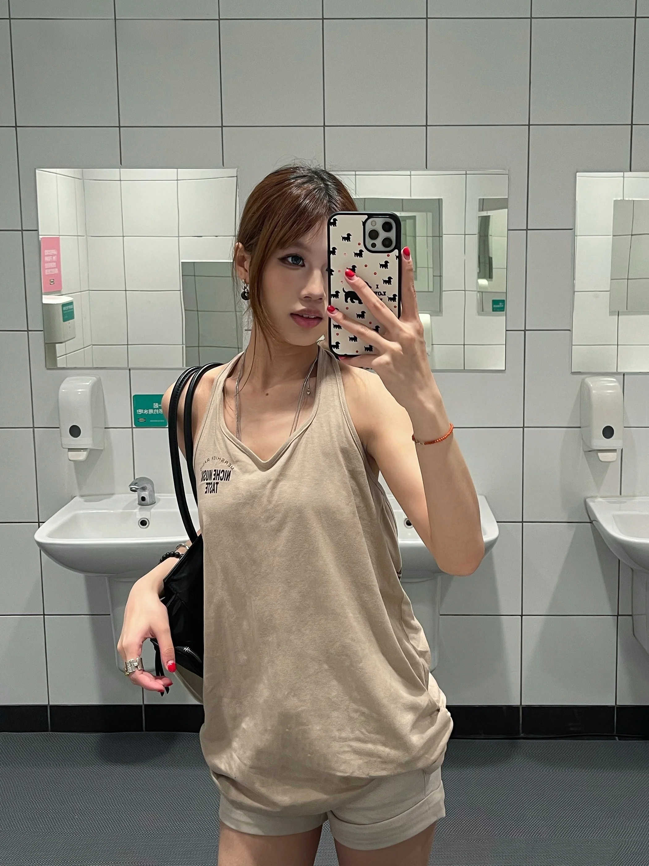 American Letter Print Halter Neck Sleeveless Women's Summer Outdoor Wear Design Sensual Backless Top Cotton V-neck Casual
American Letter Print Halter Neck Sleeveless Women's Summer Outdoor Wear Design Sensual Backless Top Cotton V-neck Casual