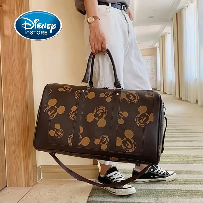 Super Large Capacity Disney Mickey Luggage Bag PU Plaid Travel Bag Portable Baby Storage Waterproof Leisure Travel Fitness Bags
Super Large Capacity Disney Mickey Luggage Bag PU Plaid Travel Bag Portable Baby Storage Waterproof Leisure Travel Fitness Bags