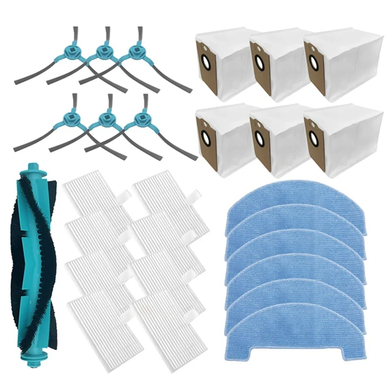 For Midea S5 Plus / Cecotec Conga 2299 Ultra Home X-Treme Genesis Accessories Main Side Brush Mop Dust Bag Filters Active
For Midea S5 Plus / Cecotec Conga 2299 Ultra Home X-Treme Genesis Accessories Main Side Brush Mop Dust Bag Filters Active