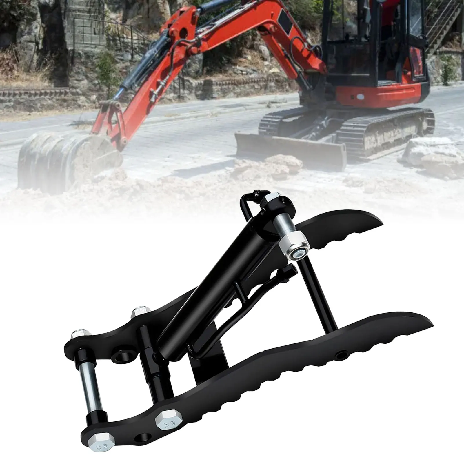 Hydraulic Thumb Clip Attachment Mn Steel 3.54in Span Abrasion Resistant Mini Excavator Thumb Clip with 2 M14 Hose for Gardening
Hydraulic Thumb Clip Attachment Mn Steel 3.54in Span Abrasion Resistant Mini Excavator Thumb Clip with 2 M14 Hose for Gardening