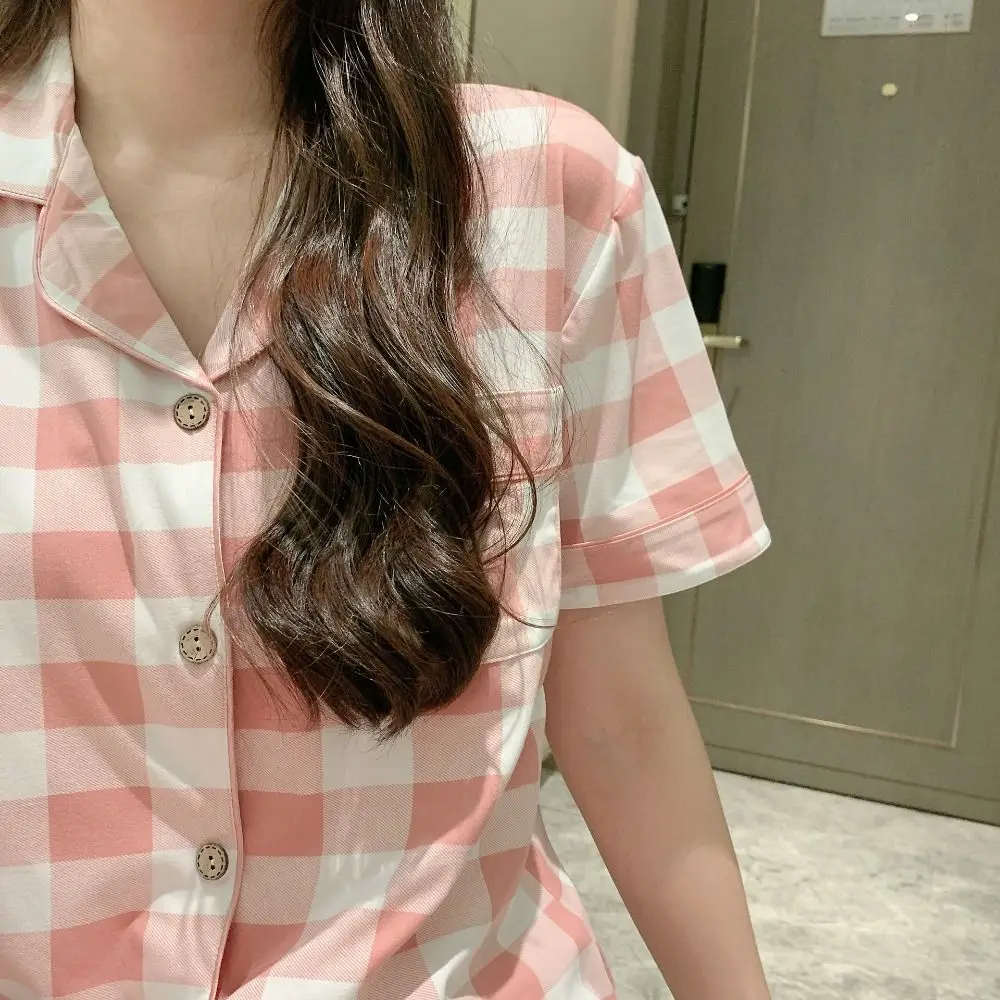 Модный пижамный костюм в сетку с короткими рукавами, облегающий женский пижамный костюм, топы, брюки, ночная рубашка с v-образным вырезом, комплекты из двух предметов, женская одежда для девочек
Модный пижамный костюм в сетку с короткими рукавами, облегающий женский пижамный костюм, топы, брюки, ночная рубашка с v-образным вырезом, комплекты из двух предметов, женская одежда для девочек