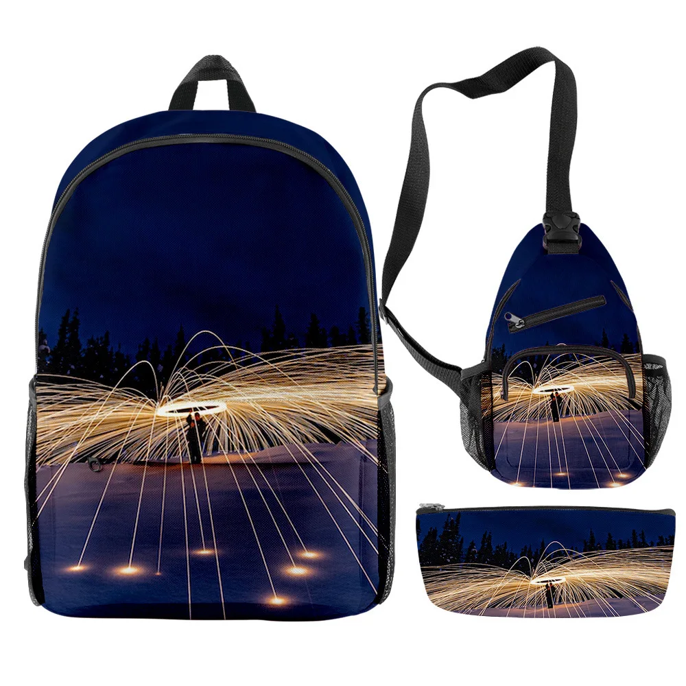 Harajuku Popular Funny Flame aperture 3D Print 3pcs/Set pupil School Bags Travel Laptop Backpack Chest Bag Pencil Case
Harajuku Popular Funny Flame aperture 3D Print 3pcs/Set pupil School Bags Travel Laptop Backpack Chest Bag Pencil Case