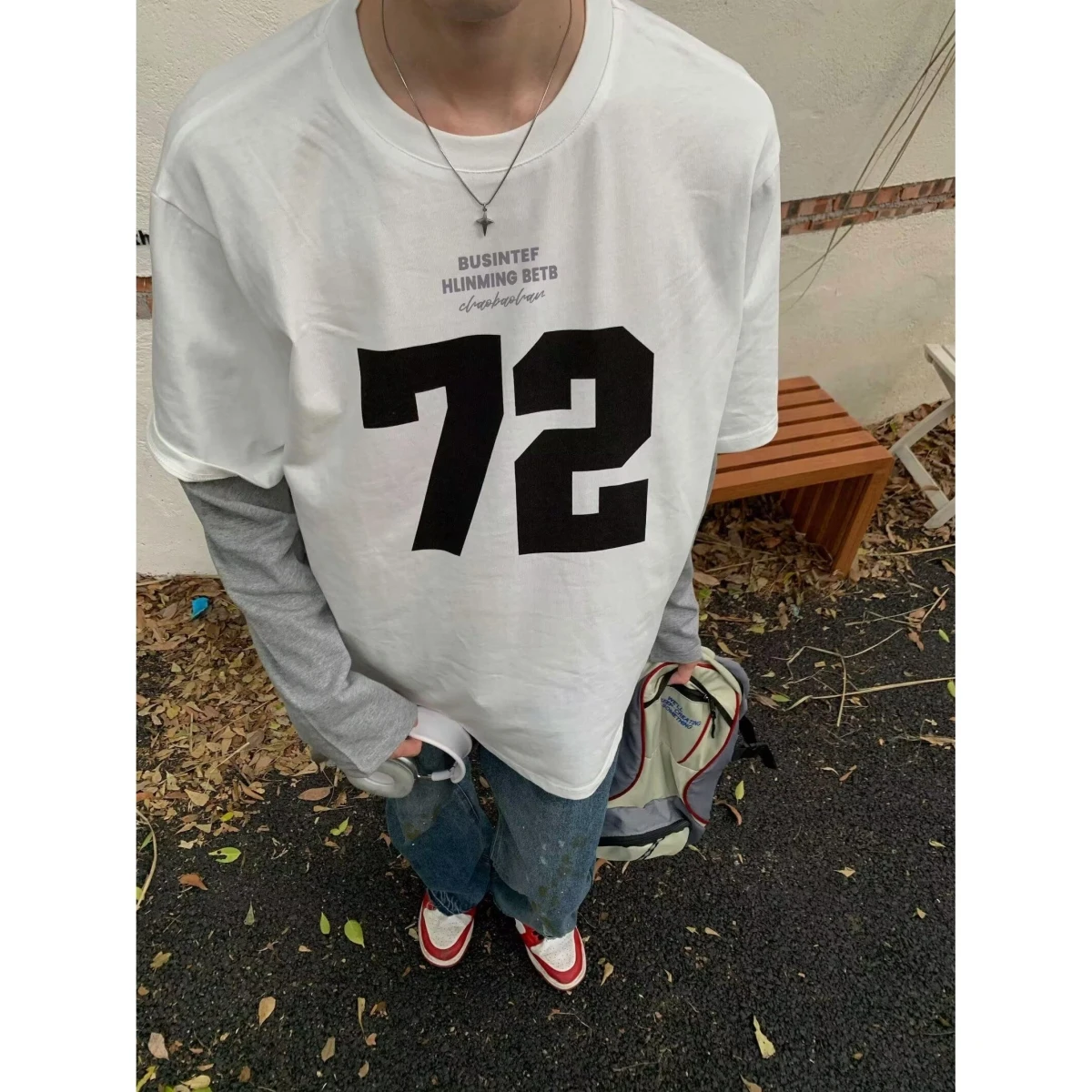 Early Autumn American Street Sle Patchwork Long Sve Casual Versatile Student Inner Wear Men's Hoodie T-irt Polyester F...
Early Autumn American Street Sle Patchwork Long Sve Casual Versatile Student Inner Wear Men's Hoodie T-irt Polyester F...