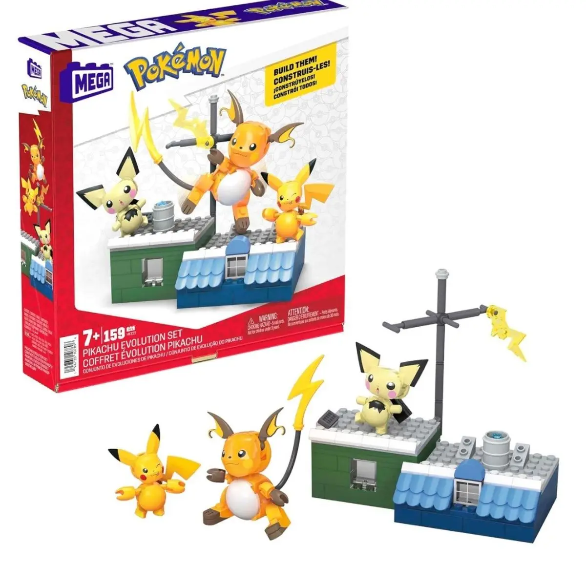 2026 New Meigao Pokémon series evolution Pikachu building set puzzle assembly building block toy gift
2026 New Meigao Pokémon series evolution Pikachu building set puzzle assembly building block toy gift