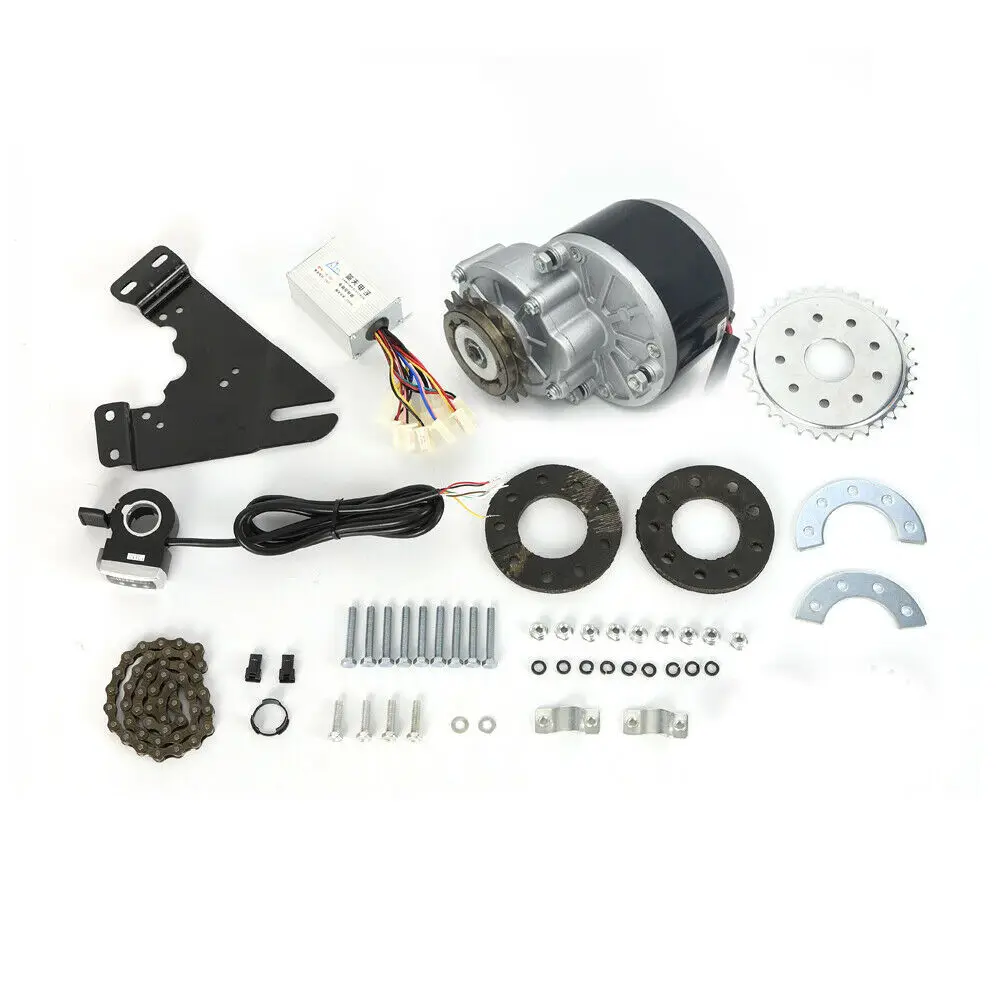 250W 24V Electric Bike Conversion Kit – Thumb Throttle & Chain Drive, DIY E-Bike Motor for 16-28" Bicycles (No Battery)
250W 24V Electric Bike Conversion Kit – Thumb Throttle & Chain Drive, DIY E-Bike Motor for 16-28" Bicycles (No Battery)