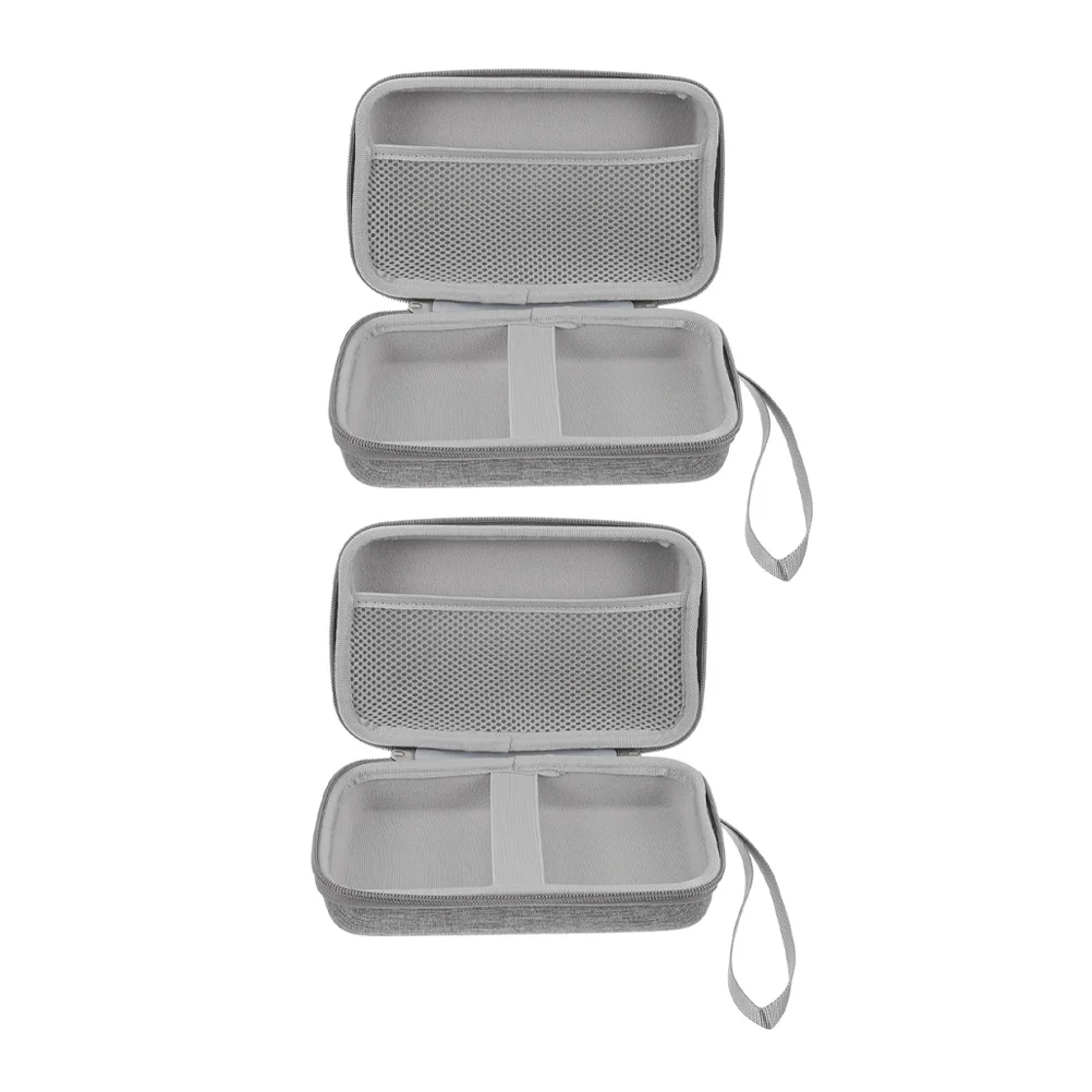 2Pcs Mini Gray Travel Makeup Case Large Makeup Suitcase Storage Bags H Carry Women Bag Toiletry Bag
2Pcs Mini Gray Travel Makeup Case Large Makeup Suitcase Storage Bags H Carry Women Bag Toiletry Bag