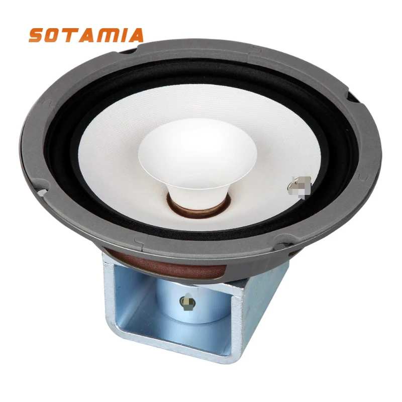 SOTAMIA 1pcs 6.5 Inch Full Range Speaker 8 Ohms 40 Watts Powerful Bluetooth Speaker Home Theater Sound System
SOTAMIA 1pcs 6.5 Inch Full Range Speaker 8 Ohms 40 Watts Powerful Bluetooth Speaker Home Theater Sound System