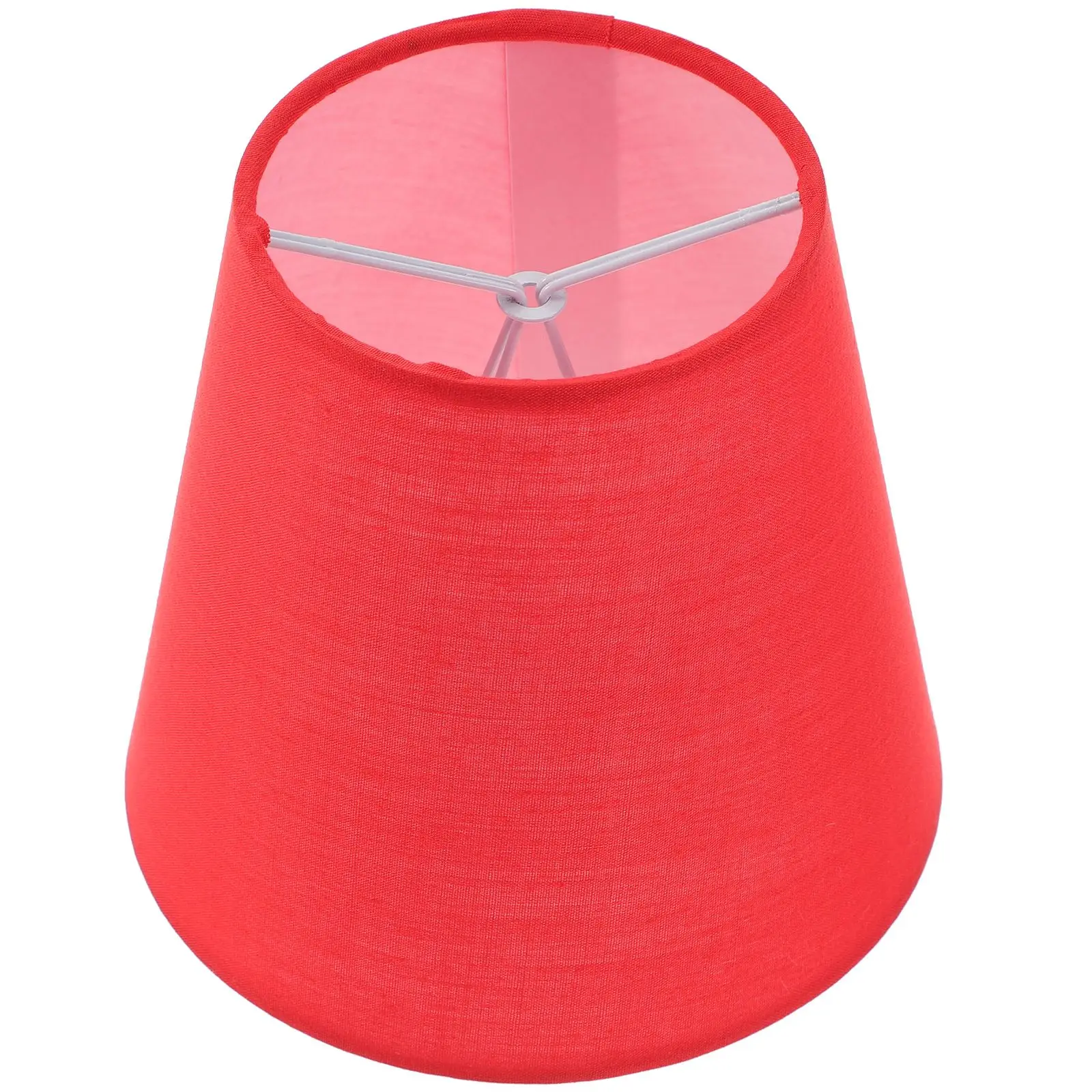 Standard Fabric Lampshade Desktop Small Shades Light Lampshades for Table Burgundy
Standard Fabric Lampshade Desktop Small Shades Light Lampshades for Table Burgundy