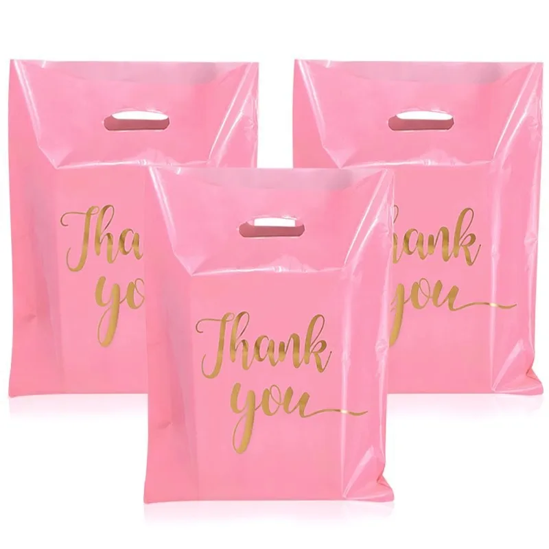 100pcs PE Disposable Plastic Bags Thank You Packaging Bag Shopping Handbag Portable Wrapping Storage Pouch Birthday Party Gift
100pcs PE Disposable Plastic Bags Thank You Packaging Bag Shopping Handbag Portable Wrapping Storage Pouch Birthday Party Gift