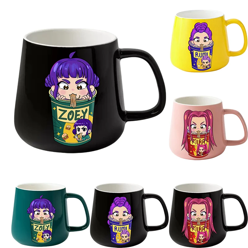 KPop Охотники на демонов Руми Детская чашка для завтрака с молоком и напитком Персонажи аниме Пара Офис Домашняя чашка для питья Подарок на день рождения
KPop Охотники на демонов Руми Детская чашка для завтрака с молоком и напитком Персонажи аниме Пара Офис Домашняя чашка для питья Подарок на день рождения