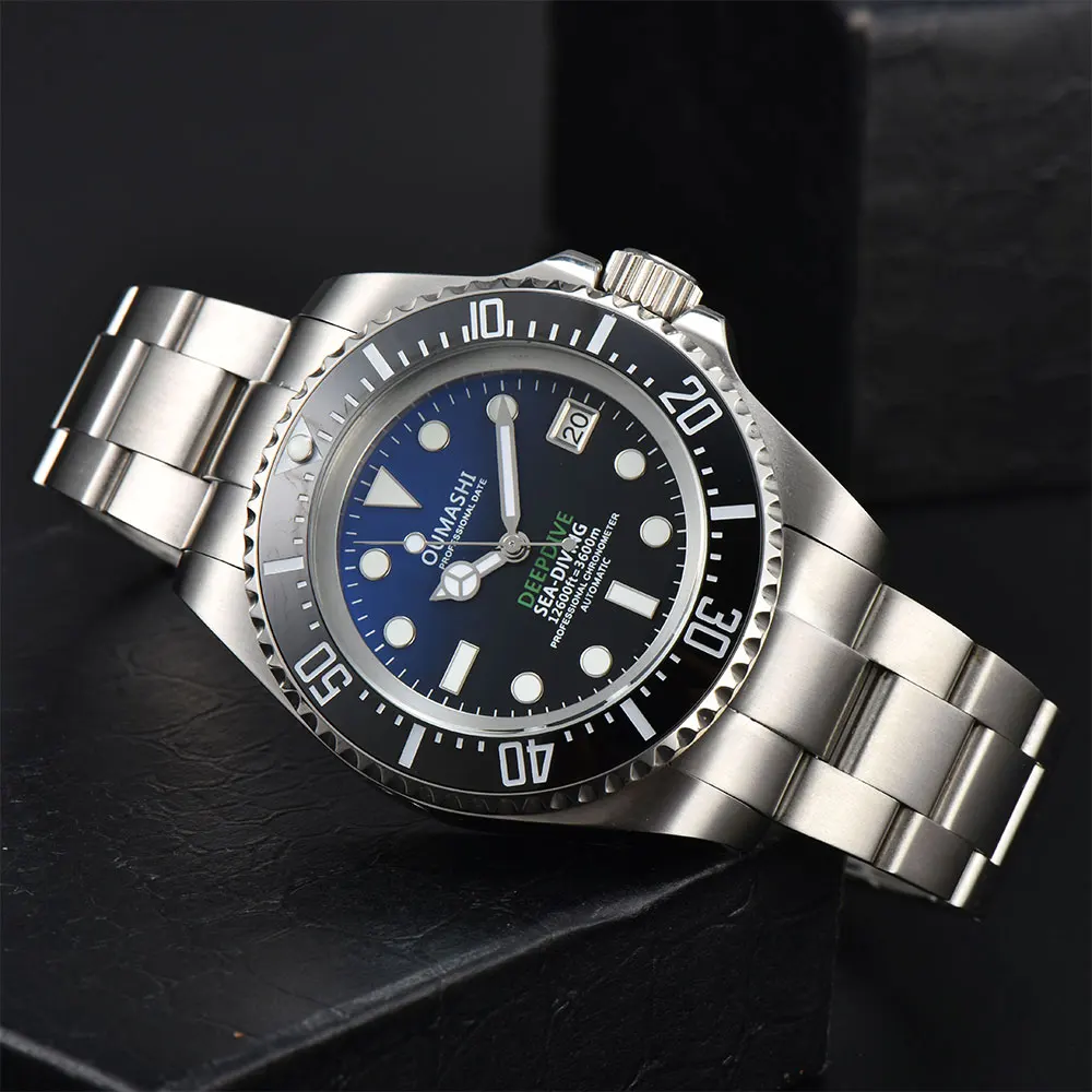 44mm NH35 Watch Men Automatic Mechanical Watch High Quality Watch Sapphire Crystal Glass Waterproof Case NH35 Movement Watch
44mm NH35 Watch Men Automatic Mechanical Watch High Quality Watch Sapphire Crystal Glass Waterproof Case NH35 Movement Watch