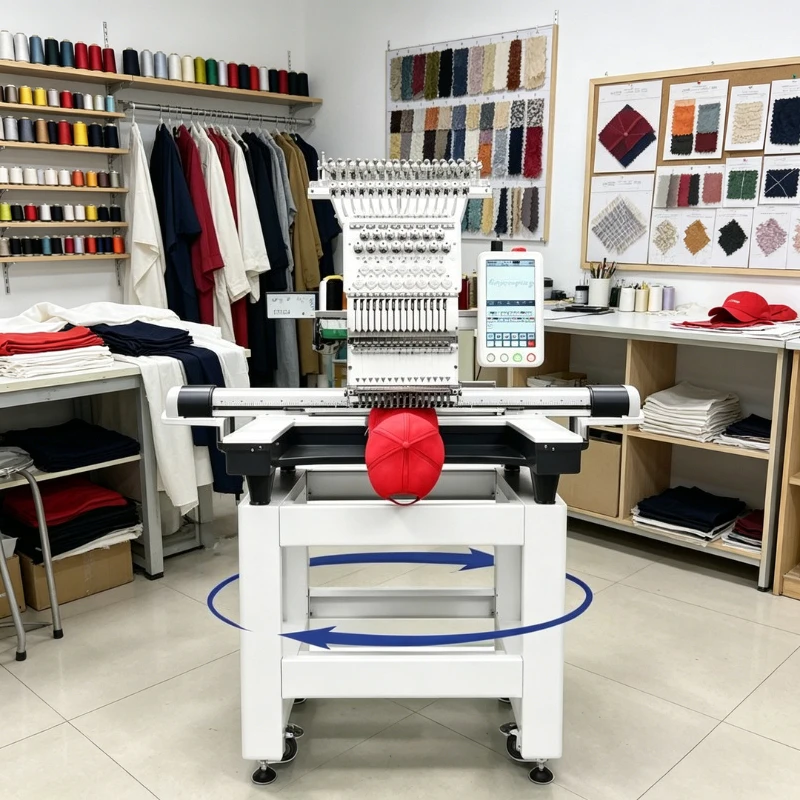 15-Head Computerized Embroidery Machine Automatic 1200 Rpm Speed New Condition Cap Embroidery
15-Head Computerized Embroidery Machine Automatic 1200 Rpm Speed New Condition Cap Embroidery