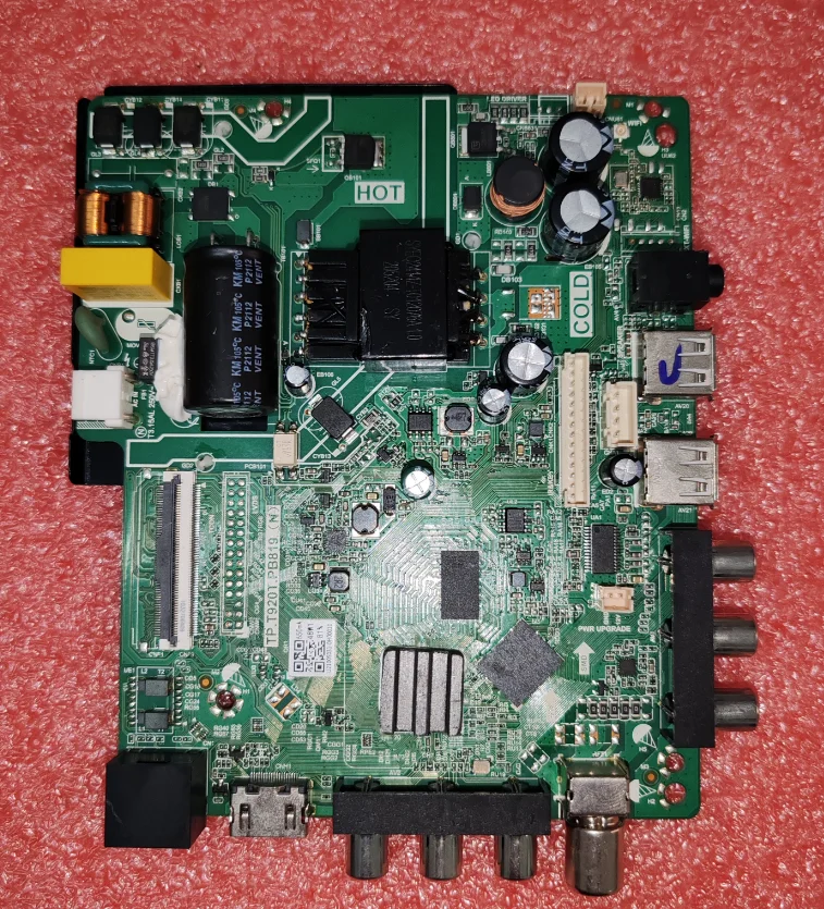 TP.T920T.PB819(N) Three in one TV motherboard physical photo 48W 650MA working good
TP.T920T.PB819(N) Three in one TV motherboard physical photo 48W 650MA working good