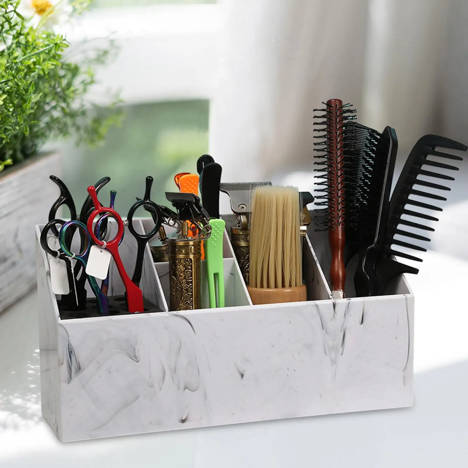 Barber Scissors Holder Box Comb Storage Case Scissor Storage Organizer for Hairdressers
Barber Scissors Holder Box Comb Storage Case Scissor Storage Organizer for Hairdressers