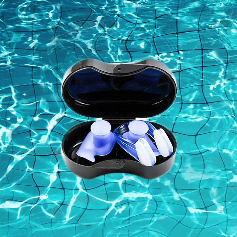 1 Set Swimming Ear Plug Nose Clip Set Swimming Earplugs Waterproof Ear Nose Protector for Men Women Children's Universal Set
1 Set Swimming Ear Plug Nose Clip Set Swimming Earplugs Waterproof Ear Nose Protector for Men Women Children's Universal Set