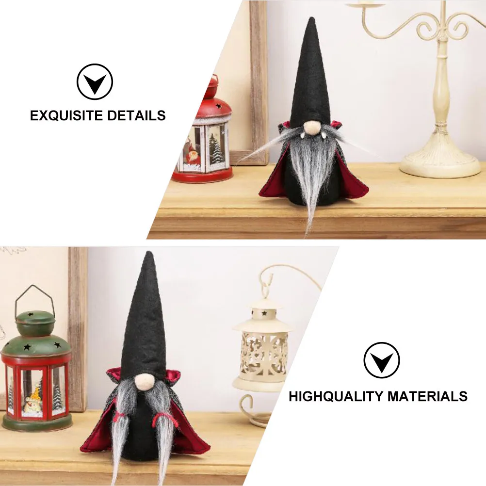 2 шт. Накидка ведьмы с шляпой, декор для Хэллоуина, черно-красный дизайн без лица, загадочное украшение для гостиной и спальни, уникальный праздничный декор
2 шт. Накидка ведьмы с шляпой, декор для Хэллоуина, черно-красный дизайн без лица, загадочное украшение для гостиной и спальни, уникальный праздничный декор