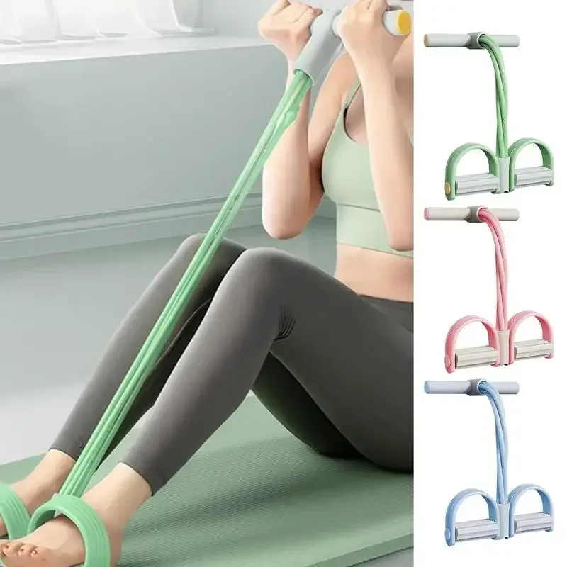 4 Tube Fitness Gum Resistance Bands Latex Pedal Exerciser Sit- Pull Rope Expander Elastic Bands Yoga equipment Pilates Workout
4 Tube Fitness Gum Resistance Bands Latex Pedal Exerciser Sit- Pull Rope Expander Elastic Bands Yoga equipment Pilates Workout