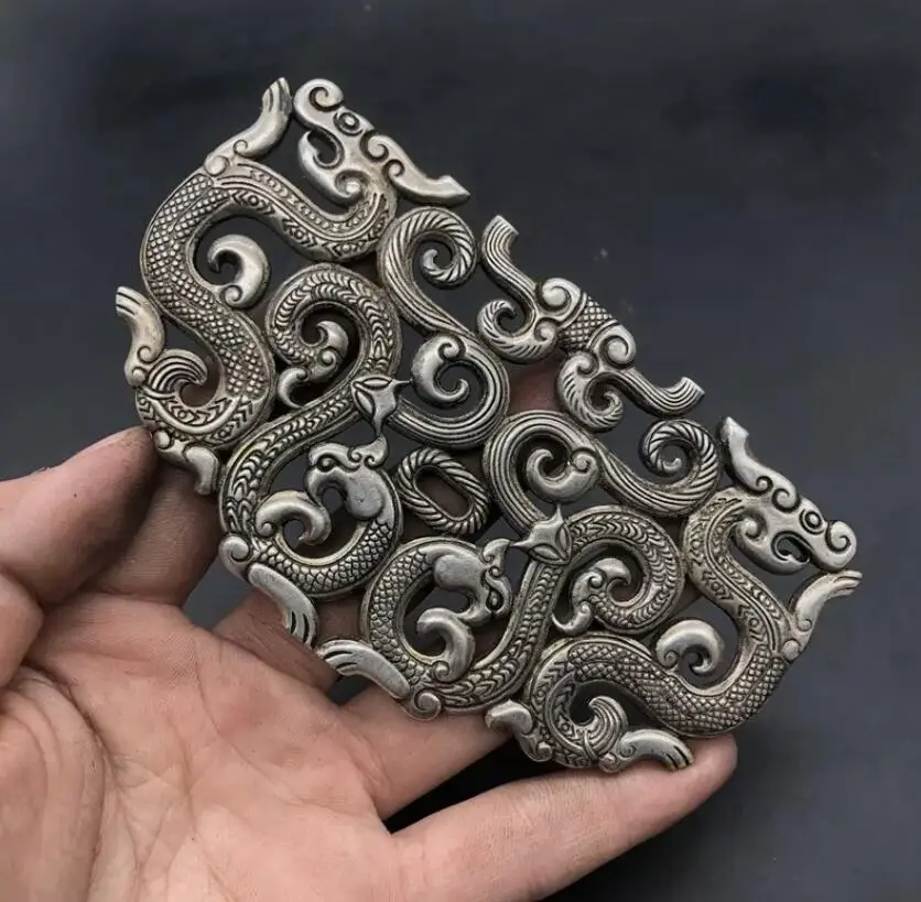Ancient Chinese Cloud Pattern Collection Pendant Decoration Silver 
Ancient Chinese Cloud Pattern Collection Pendant Decoration Silver