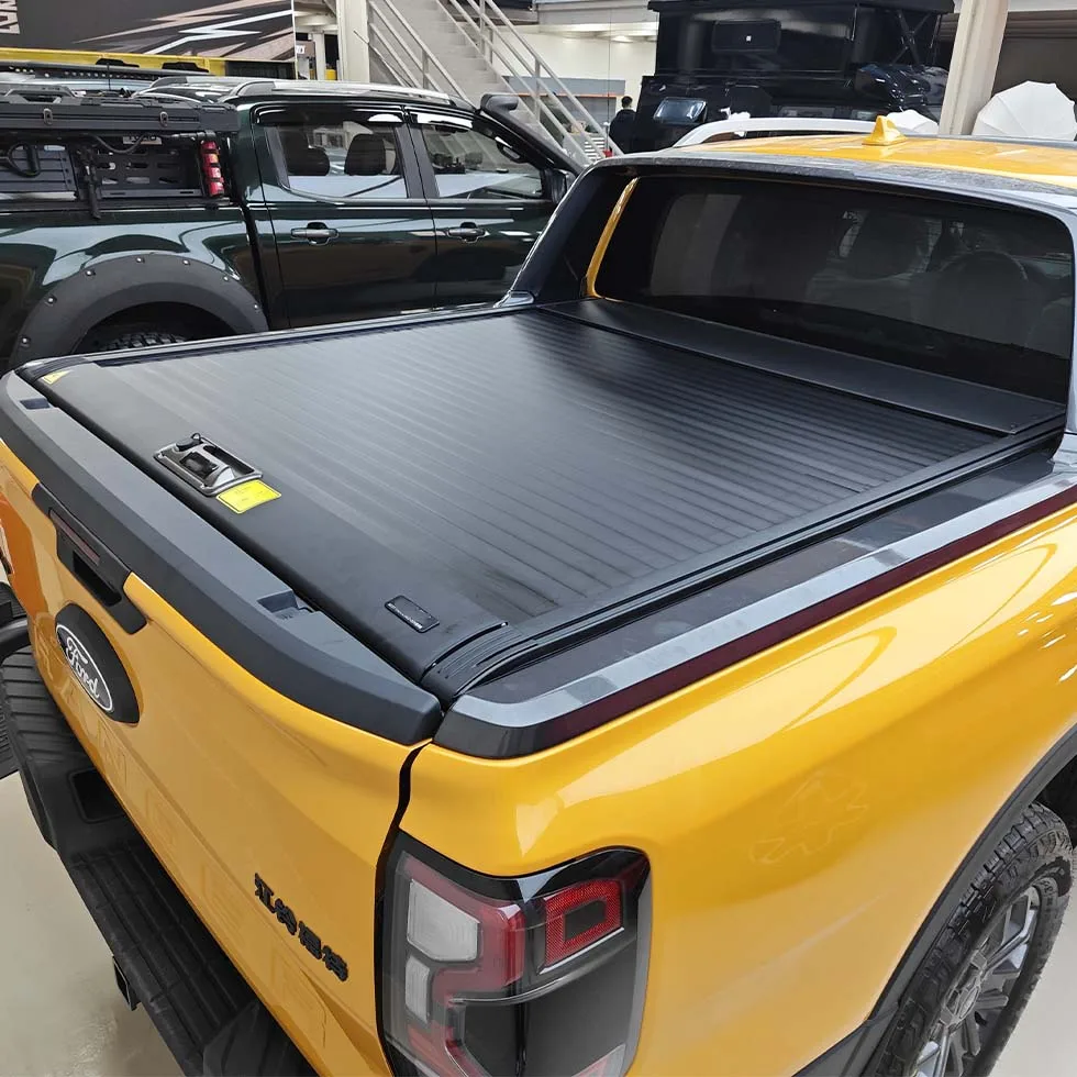 Factory Direct Leakproof Truck Bed Cover for Ford Ranger 2023+ Heavy-duty Retractable Tonneau Cover Auto Accessories
Factory Direct Leakproof Truck Bed Cover for Ford Ranger 2023+ Heavy-duty Retractable Tonneau Cover Auto Accessories