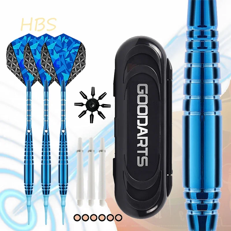 Professional Soft Tip Darts 19g Brass Darts Aluminum Alloy Shaft Indoor Electronic Darts Throwing Game 3PCS/ Set
Professional Soft Tip Darts 19g Brass Darts Aluminum Alloy Shaft Indoor Electronic Darts Throwing Game 3PCS/ Set