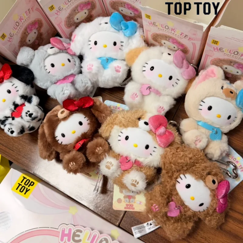 TOP TOY Hello Kitty Puppy Party Series Blind Box Cute Vinyl Plush Bag Pendant Kt Mystery Box Collection Birthday Gift
TOP TOY Hello Kitty Puppy Party Series Blind Box Cute Vinyl Plush Bag Pendant Kt Mystery Box Collection Birthday Gift