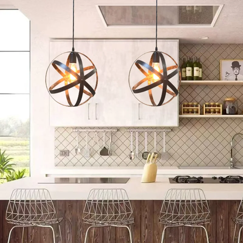 American Vintage Iron Chandelier for Dining RoomSuitable for Living Room & Dining TableRetro Industrial Bedside Pendant Light
American Vintage Iron Chandelier for Dining RoomSuitable for Living Room & Dining TableRetro Industrial Bedside Pendant Light