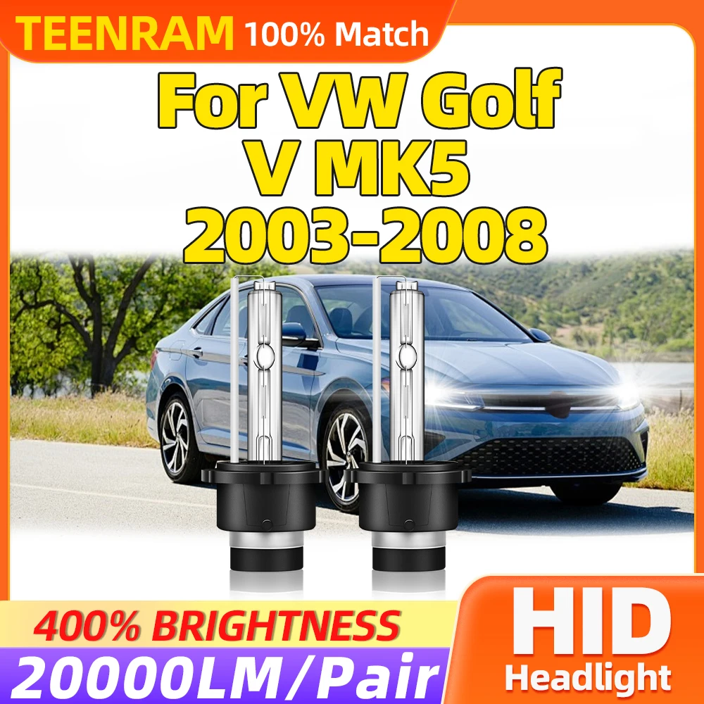 35W Car Light 20000LM Super Bright HID Xenon Headlights 12V Turbo Auto Headlamps For VW Golf V MK5 2003 2004 2005 2006 2007 2008
35W Car Light 20000LM Super Bright HID Xenon Headlights 12V Turbo Auto Headlamps For VW Golf V MK5 2003 2004 2005 2006 2007 2008