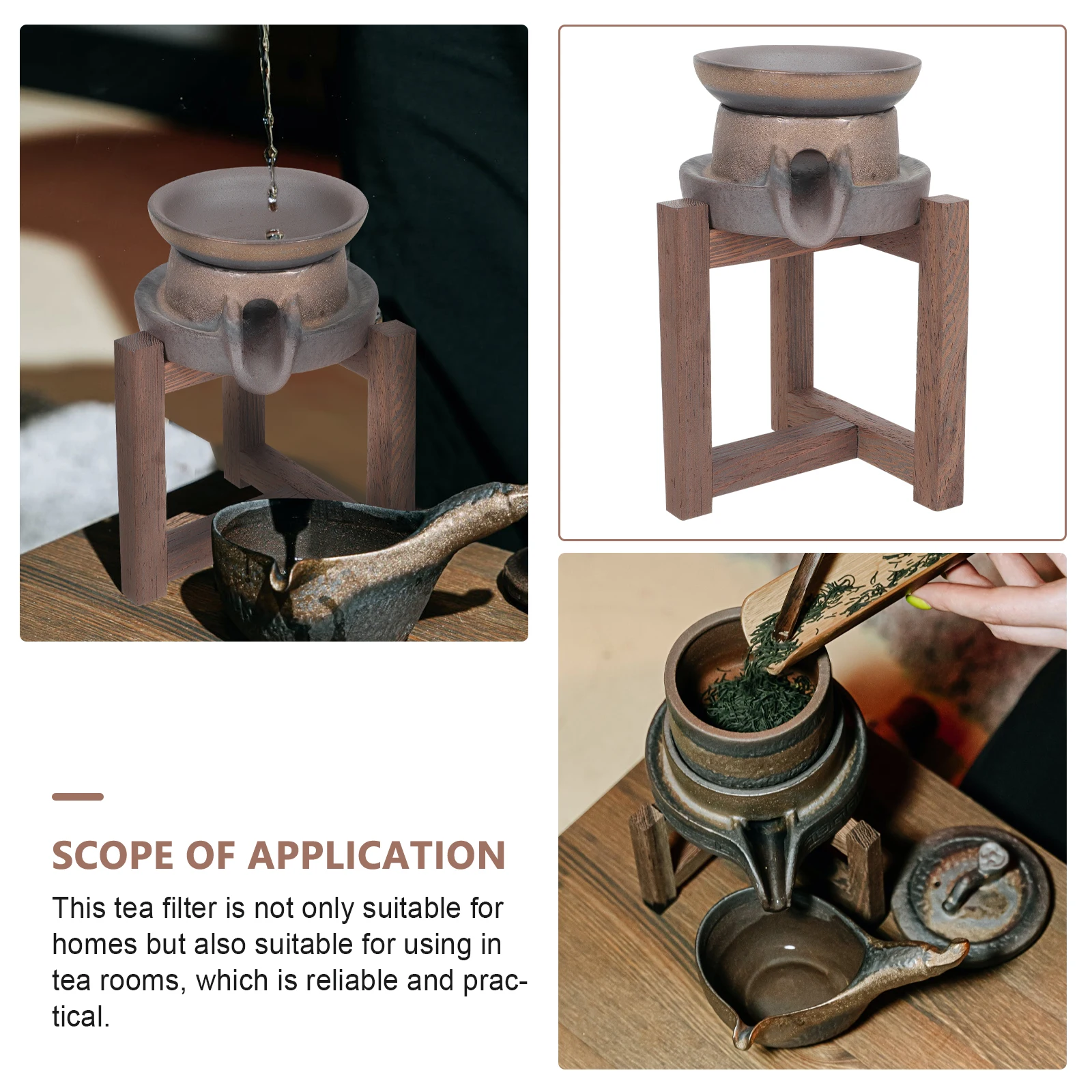 1 set Retro Tea Strainer Ceramic Residue Filter High Temp Resistant Smooth Easy Clean Home Use Tea Leaf Infuser Coffee 
1 set Retro Tea Strainer Ceramic Residue Filter High Temp Resistant Smooth Easy Clean Home Use Tea Leaf Infuser Coffee