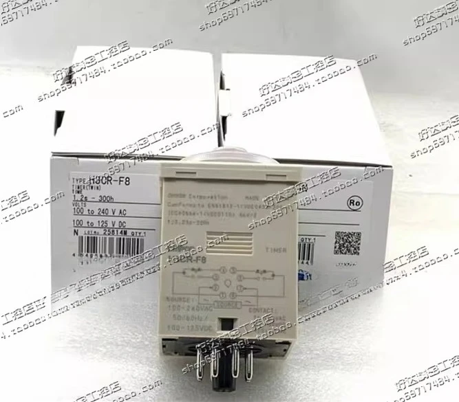 H3CR-F8 220VAC, H3CR-F8 24VDC, H3CR-F8N 220VAC, H3CR-F8N 24VDC Time Relay
H3CR-F8 220VAC, H3CR-F8 24VDC, H3CR-F8N 220VAC, H3CR-F8N 24VDC Time Relay