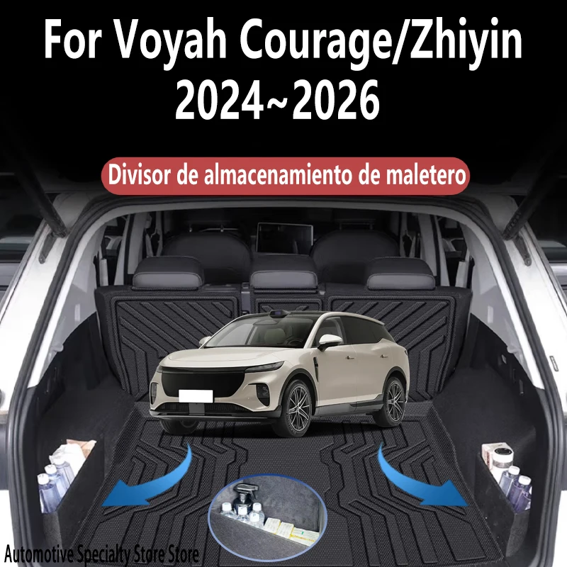 For Voyah Courage Zhiyin 2024~2026 Multifunction Trunk Storage Partition Storage Auto Interior Parts Organizer Car Accessories
For Voyah Courage Zhiyin 2024~2026 Multifunction Trunk Storage Partition Storage Auto Interior Parts Organizer Car Accessories