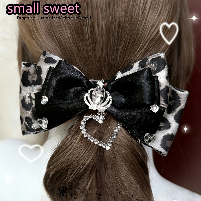 Женские готические заколки для волос в стиле Лолита, панк, с леопардовым принтом и кружевом, в стиле Y2K, Галактика, Марс, Харадзюку, с бантом, аксессуары для волос
Женские готические заколки для волос в стиле Лолита, панк, с леопардовым принтом и кружевом, в стиле Y2K, Галактика, Марс, Харадзюку, с бантом, аксессуары для волос