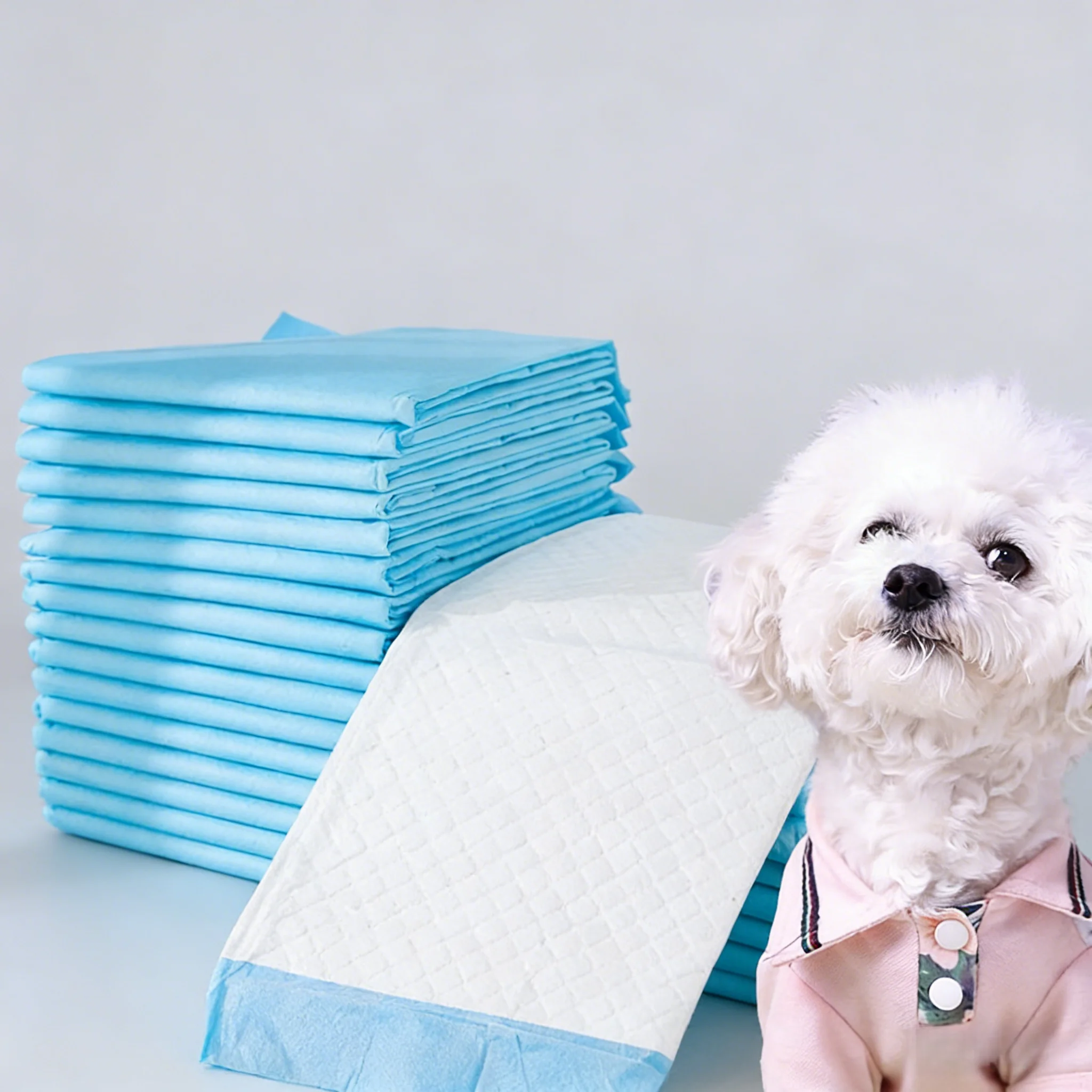 Super Absorbent Disposable Pet Diaper Dog Training Pee Pads Healthy Nappy Mat For Cats Dog Quick-dry
Super Absorbent Disposable Pet Diaper Dog Training Pee Pads Healthy Nappy Mat For Cats Dog Quick-dry