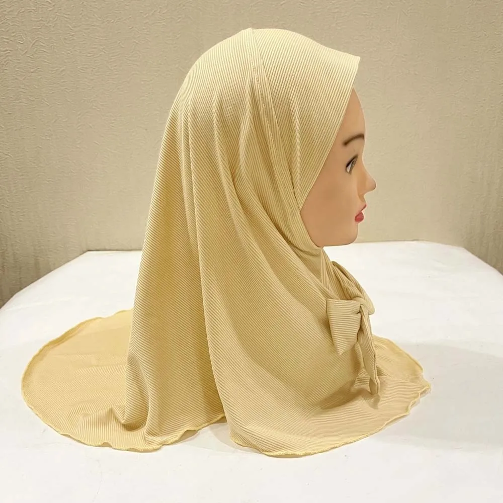 Breathable Instant Hijab Elastic Chin Support Pre-Stitched Design Girls Bowknot Headscarf Sweet Bow Embellishment Non-Slip Fit
Breathable Instant Hijab Elastic Chin Support Pre-Stitched Design Girls Bowknot Headscarf Sweet Bow Embellishment Non-Slip Fit