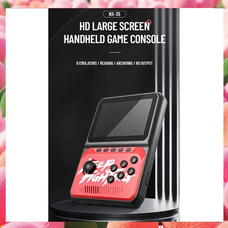 Retro Handheld Game Console 3.5-Inch Screen 6 Large Simulator Joystick Arcade Of Fighters Nostalgia Supports MP3/MP4 Durable -B-
Retro Handheld Game Console 3.5-Inch Screen 6 Large Simulator Joystick Arcade Of Fighters Nostalgia Supports MP3/MP4 Durable -B-