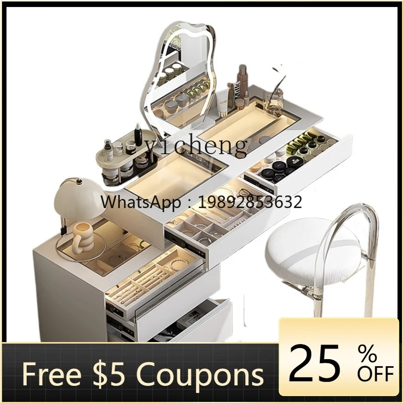 ZK Solid Wood Makeup Table Bedroom Small Apartment Retractable Bedside Table Dressing Table Integrated
ZK Solid Wood Makeup Table Bedroom Small Apartment Retractable Bedside Table Dressing Table Integrated