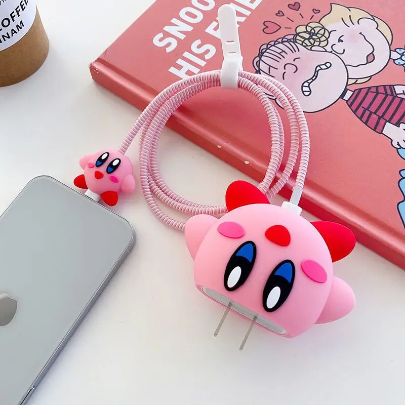 New Cartoon Kirby Data Cable Protective Case 20W for Iphone 13 Charger for iPhone 14 Kawaii Cute Anti-fracture Charger Case
New Cartoon Kirby Data Cable Protective Case 20W for Iphone 13 Charger for iPhone 14 Kawaii Cute Anti-fracture Charger Case