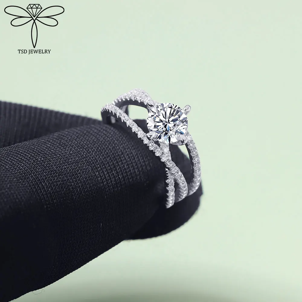 Кольца с муассанитом цвета D 1 карат, сертифицированные лабораторные бриллианты, твердые обручальные кольца из стерлингового серебра 925 пробы, женские вечерние сверкающие ювелирные изделия
Кольца с муассанитом цвета D 1 карат, сертифицированные лабораторные бриллианты, твердые обручальные кольца из стерлингового серебра 925 пробы, женские вечерние сверкающие ювелирные изделия