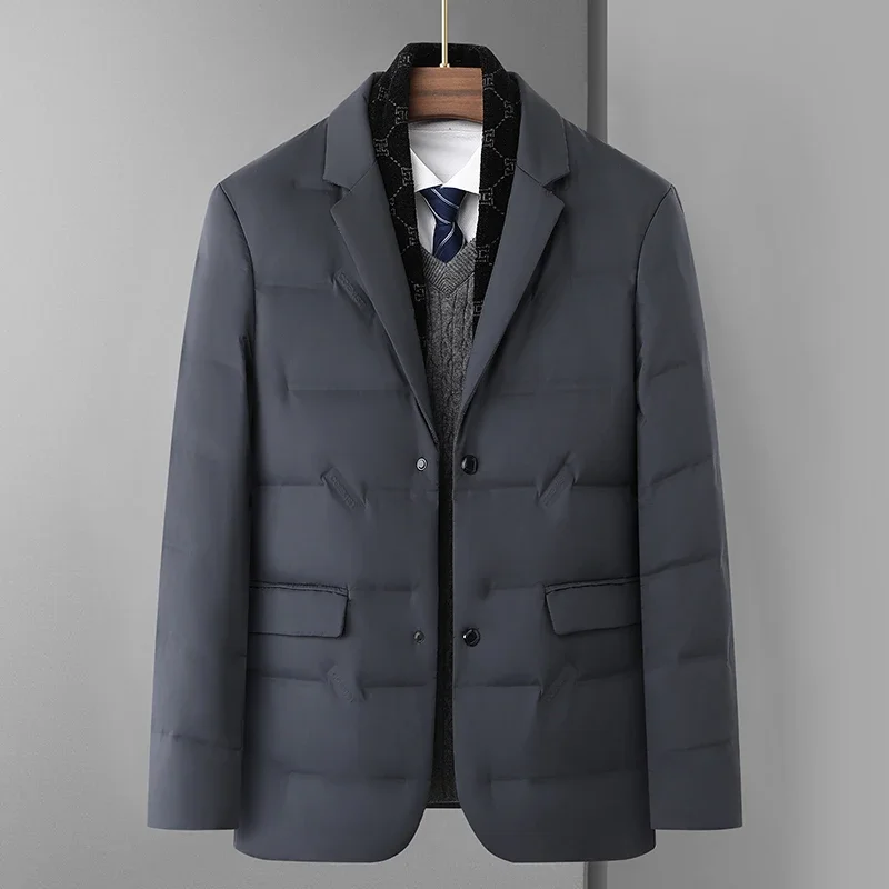 High Quality Men's Fashion Handsome Down Jacket Scarf Collar Down Jacket Middle-aged Dad Middle-aged Suit Big Plus Fat M-6XL
High Quality Men's Fashion Handsome Down Jacket Scarf Collar Down Jacket Middle-aged Dad Middle-aged Suit Big Plus Fat M-6XL