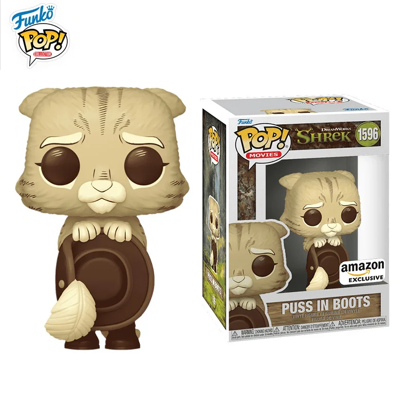 In Stock FUNKO POP Original Co-branded Monster Shrek Donkey Wearing Boots Cat Limited Mobile Phone Model Collection HolidayGifts
In Stock FUNKO POP Original Co-branded Monster Shrek Donkey Wearing Boots Cat Limited Mobile Phone Model Collection HolidayGifts