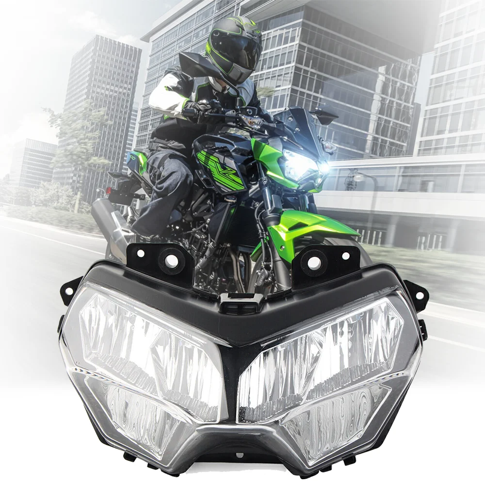 Motorcycle Headlight Assembly Lamp For KAWASAKI Z650 Z400 Z900 ABS SE ABS 2020 2021 2022 2023 2024 LED Highlights Plug and Play
Motorcycle Headlight Assembly Lamp For KAWASAKI Z650 Z400 Z900 ABS SE ABS 2020 2021 2022 2023 2024 LED Highlights Plug and Play