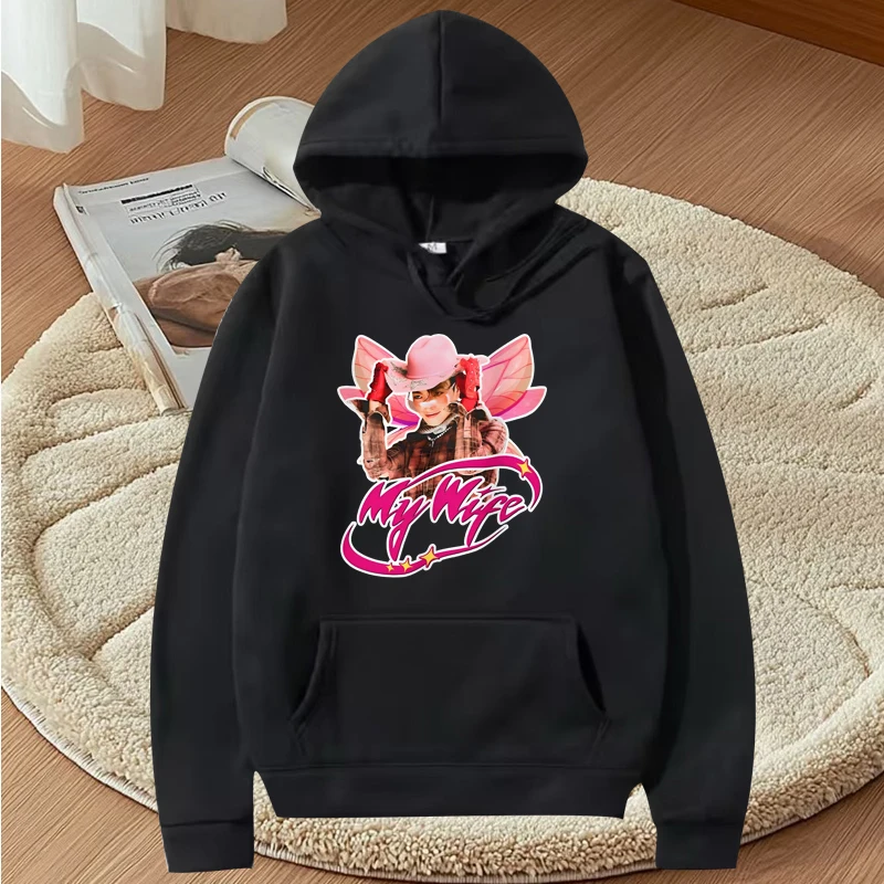 Kpop Ateez Hongjoong My Wife hoodie 2025 men women vintage Long sleeve Sweatshirt with print Graphics oversized hoodie unisex 
Kpop Ateez Hongjoong My Wife hoodie 2025 men women vintage Long sleeve Sweatshirt with print Graphics oversized hoodie unisex