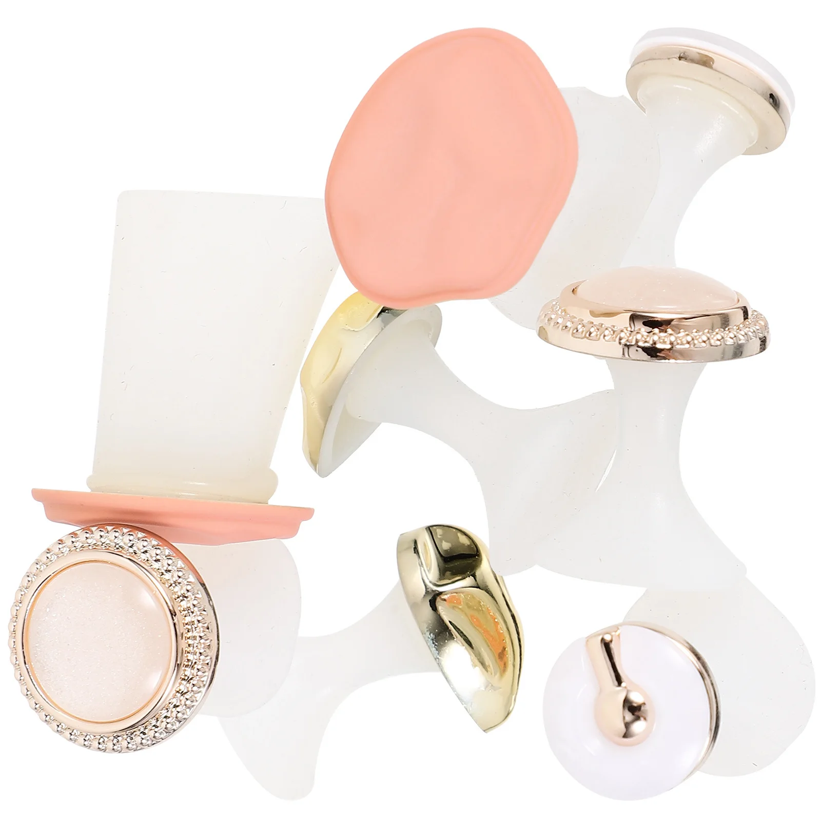 8Pcs Silicone Toe Separators Comfortable Small Decorative Pedicure Toe Spacers Nail Polish Separators for Women DIY Nails
8Pcs Silicone Toe Separators Comfortable Small Decorative Pedicure Toe Spacers Nail Polish Separators for Women DIY Nails