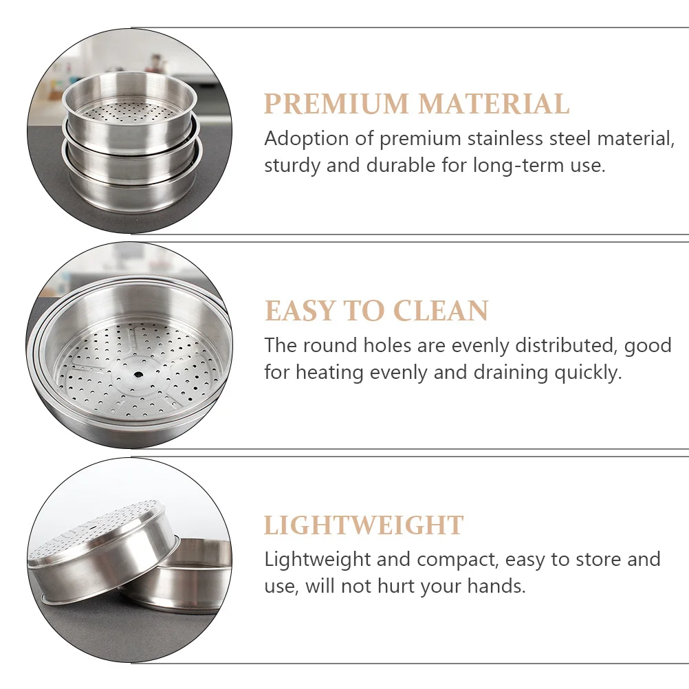 Stainless Steel Steamer Basket Multi-Function Kitchen Tool Easy Clean Dishwasher Safe Even Heating Food Steaming
Stainless Steel Steamer Basket Multi-Function Kitchen Tool Easy Clean Dishwasher Safe Even Heating Food Steaming