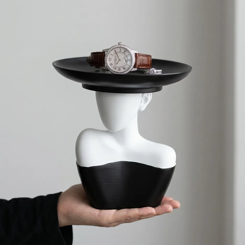 Italian Minimalist Abstract Black White Figure Sculpture Jewelry Catchall Tray Entryway Foyer Decorative Ornament
Italian Minimalist Abstract Black White Figure Sculpture Jewelry Catchall Tray Entryway Foyer Decorative Ornament