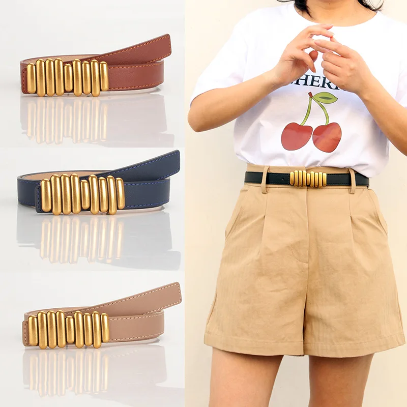 Women's Senior Sense of Explosion of The Caterpillar Decorative Belt Niche Retro Alloy Buckle Clothing Boy Pants Belt
Women's Senior Sense of Explosion of The Caterpillar Decorative Belt Niche Retro Alloy Buckle Clothing Boy Pants Belt