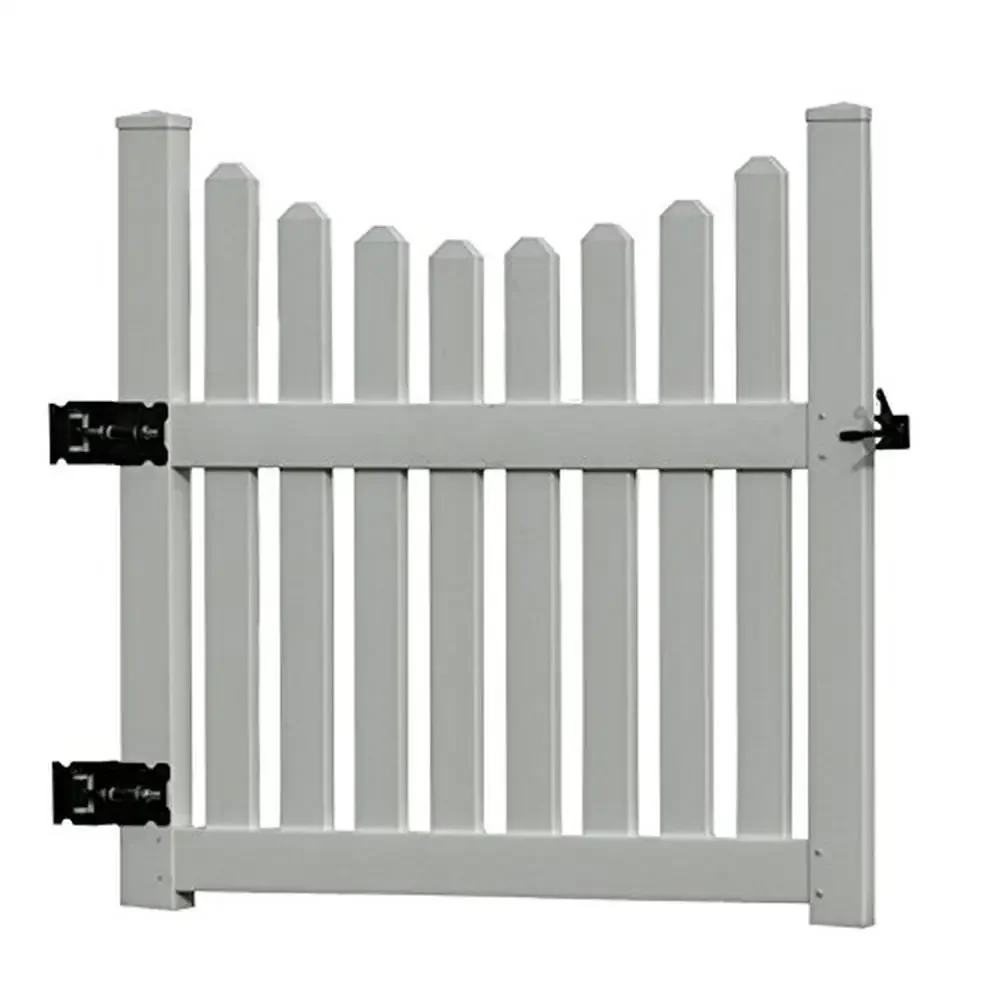 Vinyl Cottage Picket Gate 48.5" Enhances Arbor Entrance Crafted BPA/Phthalate-Free Material White Color 43.63"H Dimensions Easy
Vinyl Cottage Picket Gate 48.5" Enhances Arbor Entrance Crafted BPA/Phthalate-Free Material White Color 43.63"H Dimensions Easy
