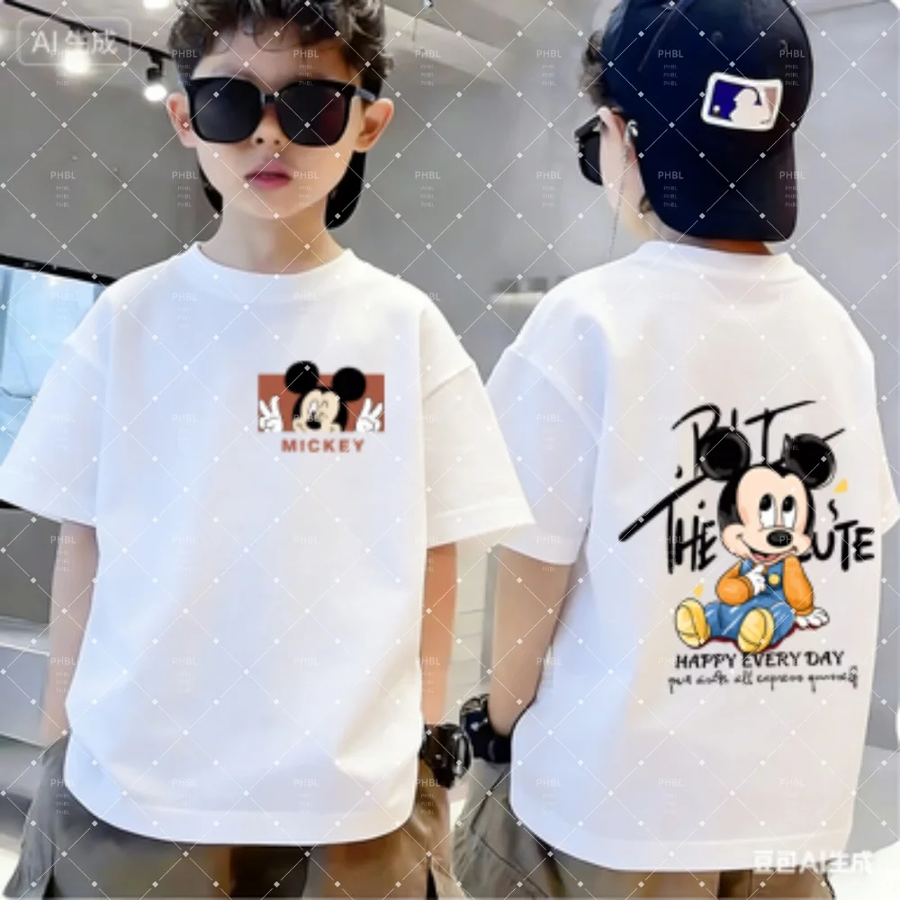 Classic Retro Mickey Minnie Mouse Matching T Shirt Kids Boys Girls Combed Cotton Vintage Print Tee
Classic Retro Mickey Minnie Mouse Matching T Shirt Kids Boys Girls Combed Cotton Vintage Print Tee