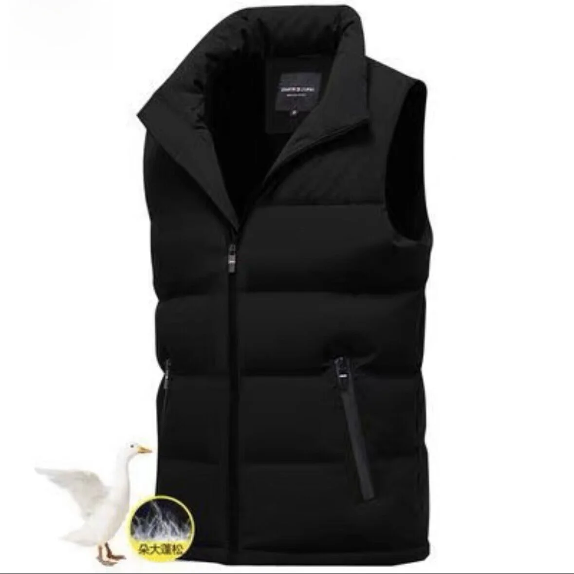 Men's down Cotton Vest Warmth Outerwear Autumn Winter Sports Jaet Large Size Printed Polyester Fiber Stand Fit
Men's down Cotton Vest Warmth Outerwear Autumn Winter Sports Jaet Large Size Printed Polyester Fiber Stand Fit