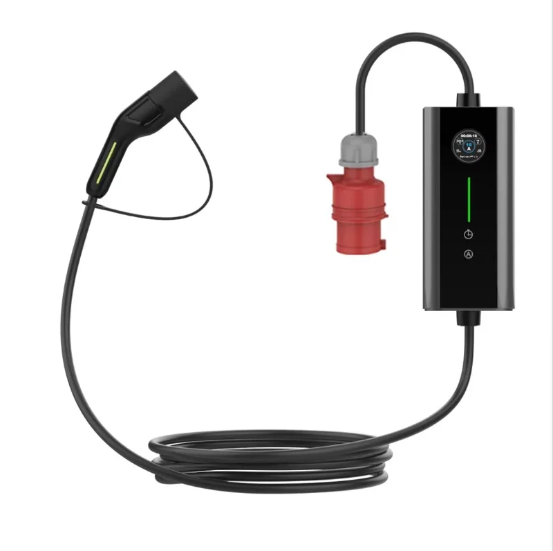 Portable 11KW 16A EV Portable Charger Type2 IEC62196-2 EVSE Charging Box Electric Vehicle Cars Charger CEE Plug 4M Cable
Portable 11KW 16A EV Portable Charger Type2 IEC62196-2 EVSE Charging Box Electric Vehicle Cars Charger CEE Plug 4M Cable